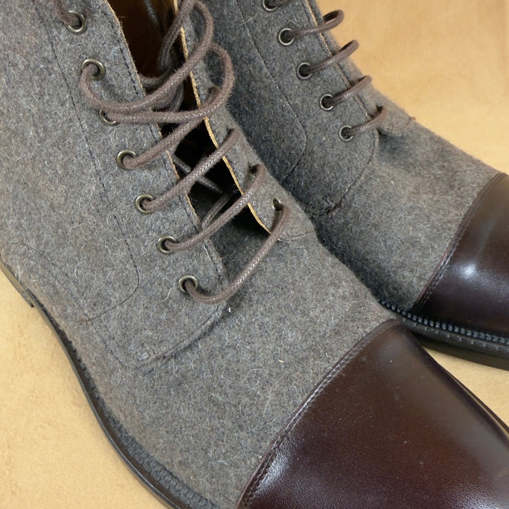 TAFT Men's Jack Wool Cap Toe Boots Size 9 (EUR 42)‎ - Picture 6 of 8
